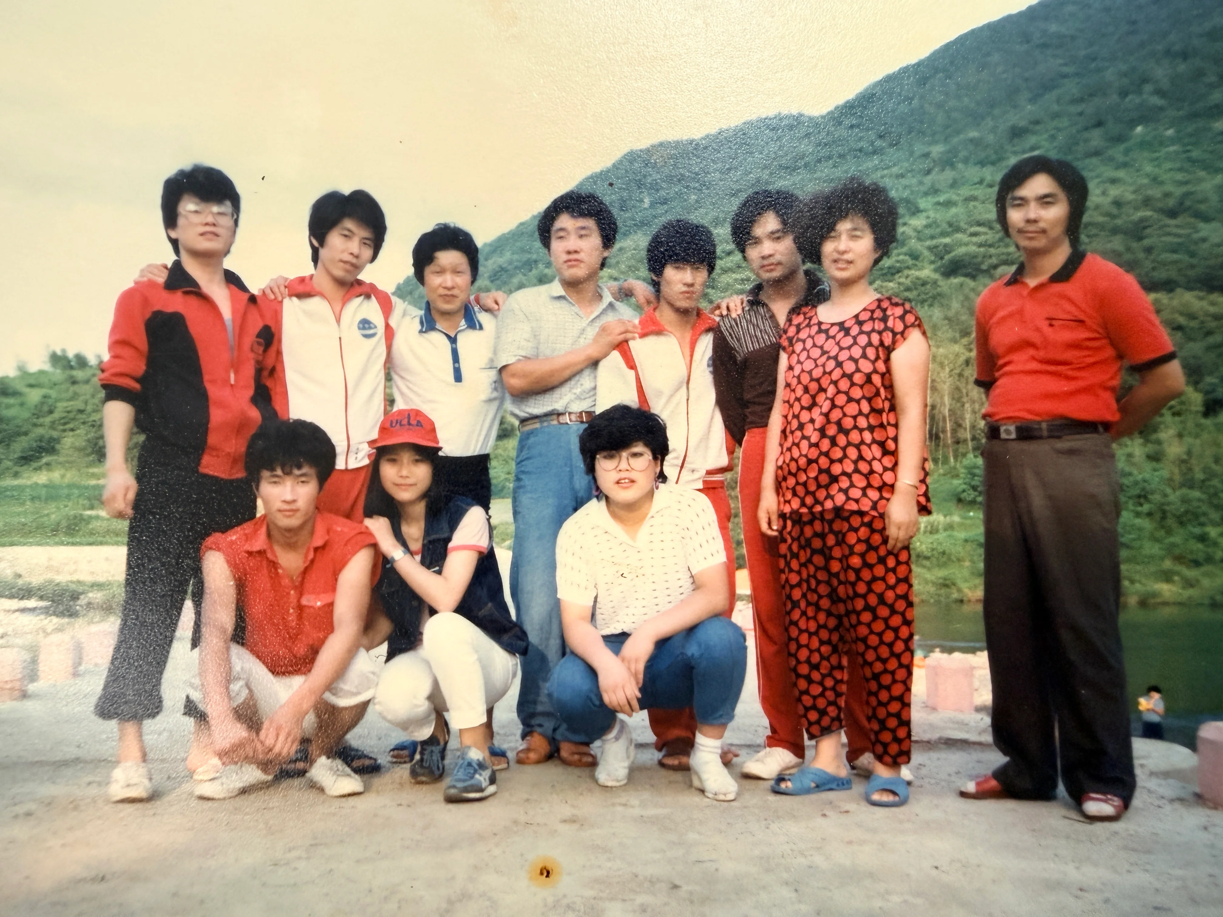 1986년 창업 당시 이중본 직원들